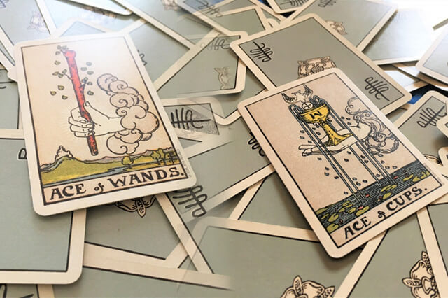 カップとワンドが配された際の捉え方例