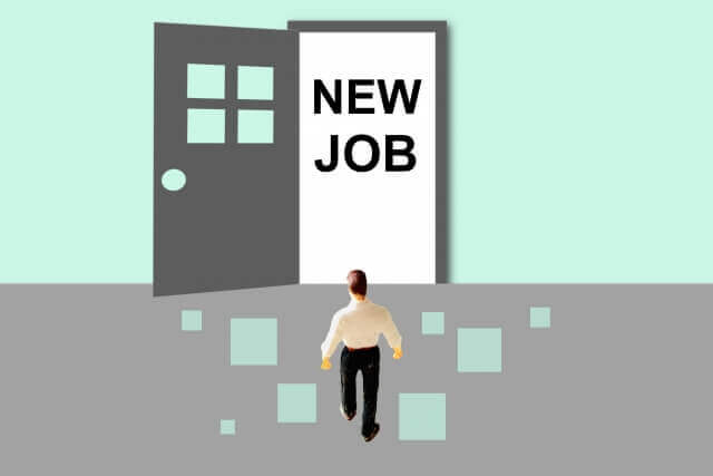 新しい仕事を始めようとする人
